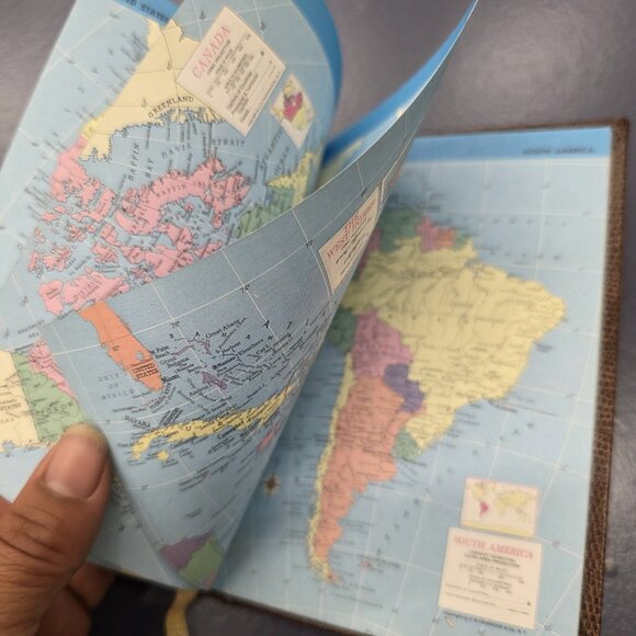 Travel Diary C.R. Gibson Brown Tan Vintage *RARE* Made In The USA - Picture 9 of 12